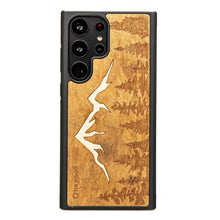Заредете изображение във визуализатора на галерията – Wooden case for Samsung Galaxy S23 Ultra Bewood Mountains Imbuia
