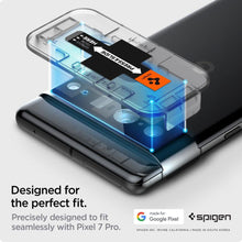 Заредете изображение във визуализатора на галерията – Spigen OPTIK.TR CAMERA PROTECTOR 2-PACK GOOGLE PIXEL 7 PRO BLACK
