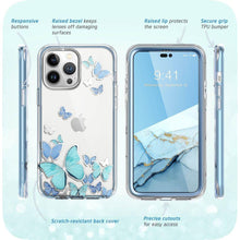Заредете изображение във визуализатора на галерията – Supcase COSMO IPHONE 14 PRO BLUE FLY
