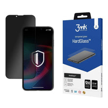 Заредете изображение във визуализатора на галерията – Apple iPhone 13/13 Pro/14 - 3mk HardGlass Max Privacy™
