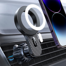 Заредете изображение във визуализатора на галерията – Magnetic car holder for iPhone with MagSafe Joyroom JR-ZS355 - black
