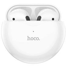 Заредете изображение във визуализатора на галерията – Hoco wireless headset stereo tws ew24 assist true white - TopMag
