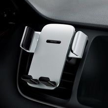 Заредете изображение във визуализатора на галерията – Baseus car holder air vent easy control pro clamp silver suyk010112 - TopMag
