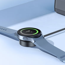Заредете изображение във визуализатора на галерията – Borofone Wireless induction charger BQ24 SAM smartwatch 2,5W black
