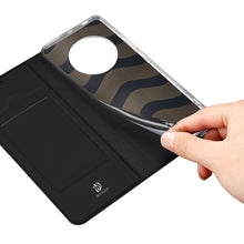 Заредете изображение във визуализатора на галерията – Dux Ducis Skin Pro case for Honor Magic5 flip cover card wallet stand black

