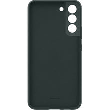 Заредете изображение във визуализатора на галерията – Samsung Silicone Cover Rubber Silicone Cover Case for Samsung Galaxy S22 dark green (EF-PS901TGEGWW)
