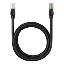 Заредете изображение във визуализатора на галерията – Baseus High Speed ​​Cat 5 RJ-45 1000Mb/s Ethernet cable 2m round - black
