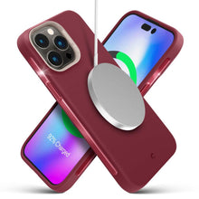 Заредете изображение във визуализатора на галерията – Spigen CYRILL ULTRA COLOR MAG MAGSAFE IPHONE 14 PRO SANGRIA
