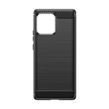 Заредете изображение във визуализатора на галерията – Carbon Case silicone case for Motorola Edge 40 Pro - black
