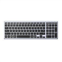 Заредете изображение във визуализатора на галерията – Ugreen KU005 Bluetooth/2.4 GHz Wireless Membrane Keyboard with Backlight - Black

