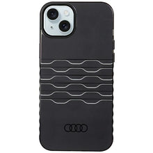 Заредете изображение във визуализатора на галерията – Audi IML MagSafe case for iPhone 15 Plus / 14 Plus - black
