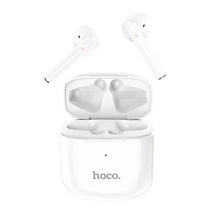 Заредете изображение във визуализатора на галерията – Hoco wireless headset stereo tws ew19 white
