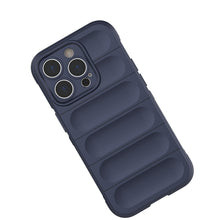 Заредете изображение във визуализатора на галерията – Magic Shield Case case for iPhone 14 Pro flexible armored case dark blue
