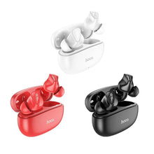 Заредете изображение във визуализатора на галерията – Hoco wireless headset stereo tws ew17 amusement black - TopMag
