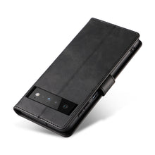 Заредете изображение във визуализатора на галерията – Magnet Case elegant case cover with a flap and stand function Google Pixel 6 Pro black
