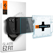 Заредете изображение във визуализатора на галерията – TEMPERED GLASS Spigen GLAS.TR "EZ FIT" STEAM DECK CLEAR
