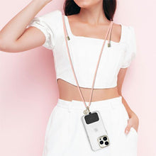 Заредете изображение във визуализатора на галерията – Guess GUUCNMG4EP Universal CBDY Cord belt pink/pink

