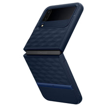 Заредете изображение във визуализатора на галерията – CASEOLOGY PARALLAX GALAXY WITH FLIP 4 MIDNIGHT BLUE
