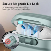 Заредете изображение във визуализатора на галерията – ESR Pulse Halolock Case with MagSafe for Apple AirPods Pro 1/2 - Green

