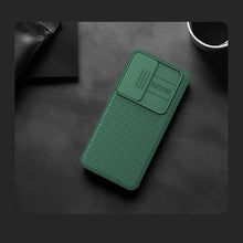 Заредете изображение във визуализатора на галерията – Nillkin CamShield Pro armored case with camera cover for Samsung Galaxy S24 - blue
