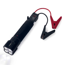 Заредете изображение във визуализатора на галерията – Choetech jump starter with powerbank 8000mAh - LED flashlight black (TC0016)
