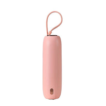 Заредете изображение във визуализатора на галерията – Joyroom powerbank 10000mAh Colorful Series 22.5W with 2 built-in USB C and Lightning cables pink (JR-L012)
