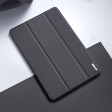Заредете изображение във визуализатора на галерията – Dux Ducis Domo foldable cover tablet case with Smart Sleep function Lenovo Tab M10 Gen 3 stand black
