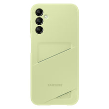 Заредете изображение във визуализатора на галерията – Samsung Card Slot Cover for Samsung Galaxy A14 card wallet case lime green (EF-OA146TGEGWW)
