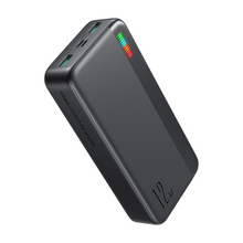 Заредете изображение във визуализатора на галерията – Joyroom powerbank 20000mAh Dazzling Series 12W black (JR-T017)
