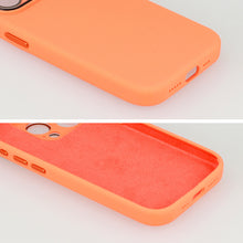 Заредете изображение във визуализатора на галерията – Tel Protect Lichi Soft Case for Iphone 15 Plus orange
