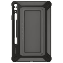 Заредете изображение във визуализатора на галерията – Armored Outdoor Cover Case for Samsung Galaxy Tab S9 FE EF-RX610CBEGW - black

