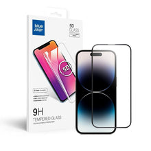 Заредете изображение във визуализатора на галерията – Протектор  blue star  - за motorola edge 30 pro - black tempered glass blue star
