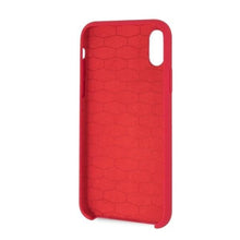 Заредете изображение във визуализатора на галерията – Etui hardcase BMW BMHCPXMSILRE iPhone X /Xs czerwony/red Silicone M Collection
