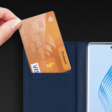 Заредете изображение във визуализатора на галерията – Dux Ducis Skin Pro case for Honor Magic5 flip cover card wallet stand black

