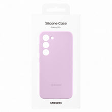 Заредете изображение във визуализатора на галерията – Samsung Silicone Cover for Samsung Galaxy S23+ silicone case lilac (EF-PS916TVEGWW)
