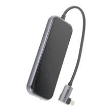 Заредете изображение във визуализатора на галерията – Baseus hub type c to 3xusb 3.0 + hd 4k + audio + typ c power delivery grey cahub-bz0g - TopMag
