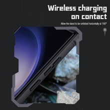 Заредете изображение във визуализатора на галерията – Nillkin CamShield Armor Pro Case for Samsung Galaxy S23 Ultra blue
