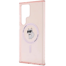 Заредете изображение във визуализатора на галерията – Karl Lagerfeld IML Choupette MagSafe case for Samsung Galaxy S24 Ultra - pink
