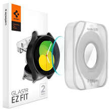Заредете изображение във визуализатора на галерията – Tempered glass spigen glas.tr ”ez-fit” 2-pack for samsung galaxy watch 4 / 5 ( 44 mm ) - TopMag
