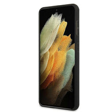 Заредете изображение във визуализатора на галерията – Original faceplate case MERCEDES MEHCS21MRCABK for SAMSUNG S21 Plus (Dynamic Line / black carbon)

