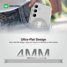 Заредете изображение във визуализатора на галерията – Amazing Thing Minimal Magsafe Grip Ring Case S24MRMINCL for Samsung Galaxy S24 transparent
