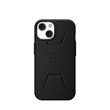 Заредете изображение във визуализатора на галерията – ( uag ) urban armor gear civilian гръб за iphone 13 / 14 compatible with magsafe black
