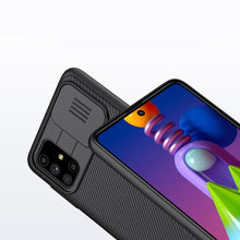 Заредете изображение във визуализатора на галерията – Nillkin CamShield Pro Case Durable Cover with camera protection shield for Samsung Galaxy M51 black

