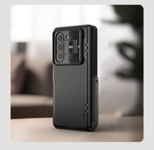 Заредете изображение във визуализатора на галерията – Nillkin CamShield Fold Case for Samsung Galaxy Z Fold 5 5G black (bracket)
