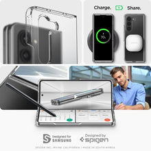 Заредете изображение във визуализатора на галерията – Spigen ULTRA HYBRID GALAXY Z Fold 5 CRYSTAL CLEAR
