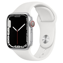 Заредете изображение във визуализатора на галерията – HOCO strap for Apple Watch 38/40/41mm Flexible silicone WA01 white
