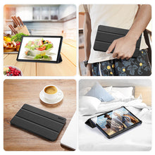 Заредете изображение във визуализатора на галерията – Dux Ducis Domo smart sleep case for Lenovo Tab M10 10.6'' tablet - black
