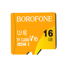 Заредете изображение във визуализатора на галерията – Borofone Memory card MicroSD 16GB SDHC Class10 85MB/s
