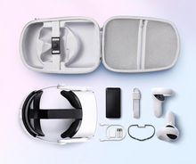 Заредете изображение във визуализатора на галерията – Joyroom case for Oculus Quest 2 VR goggles gray (JR-QB1)
