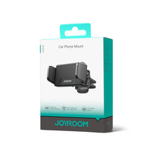 Заредете изображение във визуализатора на галерията – Joyroom car phone holder for air vent black (JR-ZS377)
